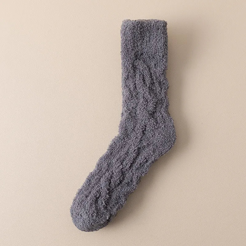 Flauschige Kuschelsocken