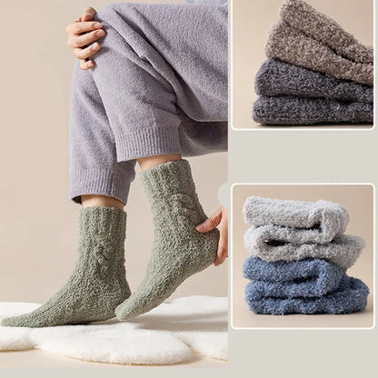 Flauschige Kuschelsocken