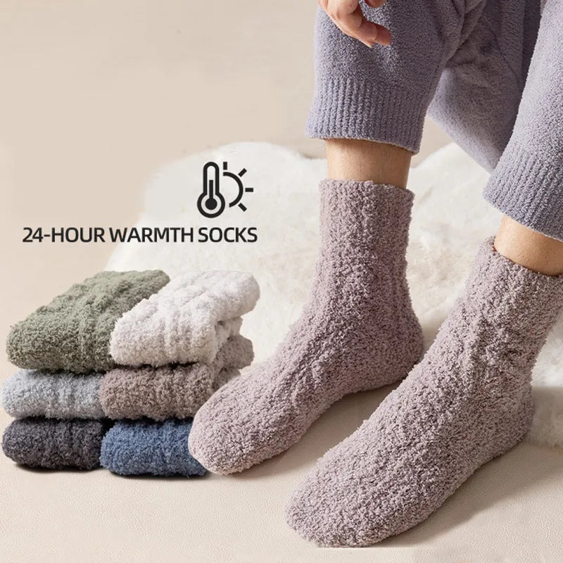 Flauschige Kuschelsocken