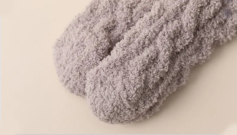 Flauschige Kuschelsocken